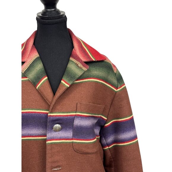 Ralph Lauren Aztec Ensemble | Coat (S) & Skirt (M) - Picture 2 of 12